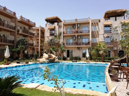 Studio-Apartment im Jungle Resort-Magawish-Hurghada-Aegypten